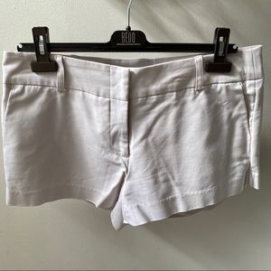 BEDO LOW WAISTED SHORTS in CREAM IVORY